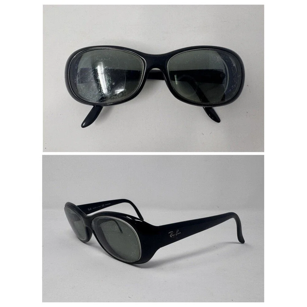 Ray-Ban RB4061 Sunglass Frames Only Black 601/58 Italy Made